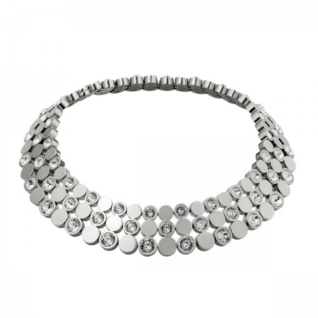 Triple Fascination Necklace (Silver)